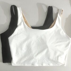 Old Navy Light Support PowerSoft Longline Sports Bras - Set of 2 - XXL